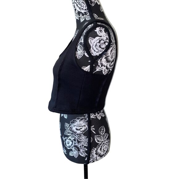 Five The Label Wide Strap Crop Top Tank Top Sexy Lounge Casual Everyday - Picture 3 of 9